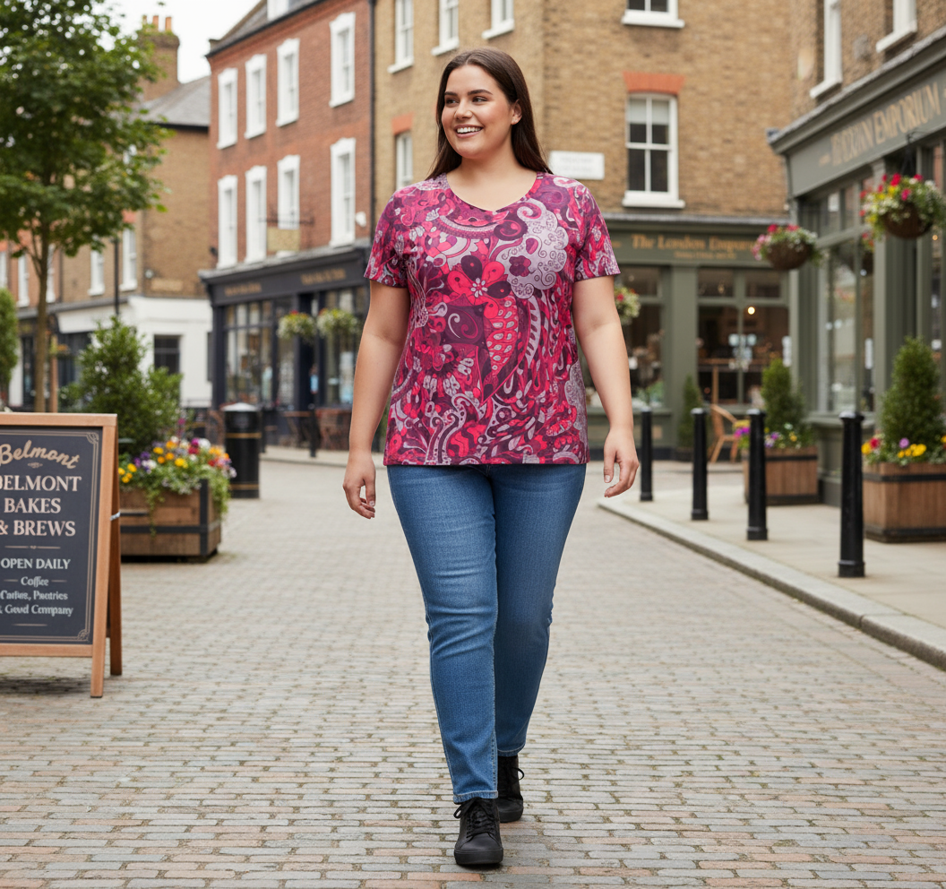 Pena V-neck Tee