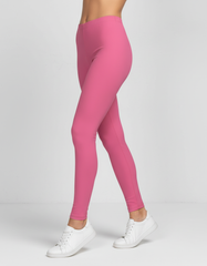Perl Color Series Pink Performance High Rise Leggings