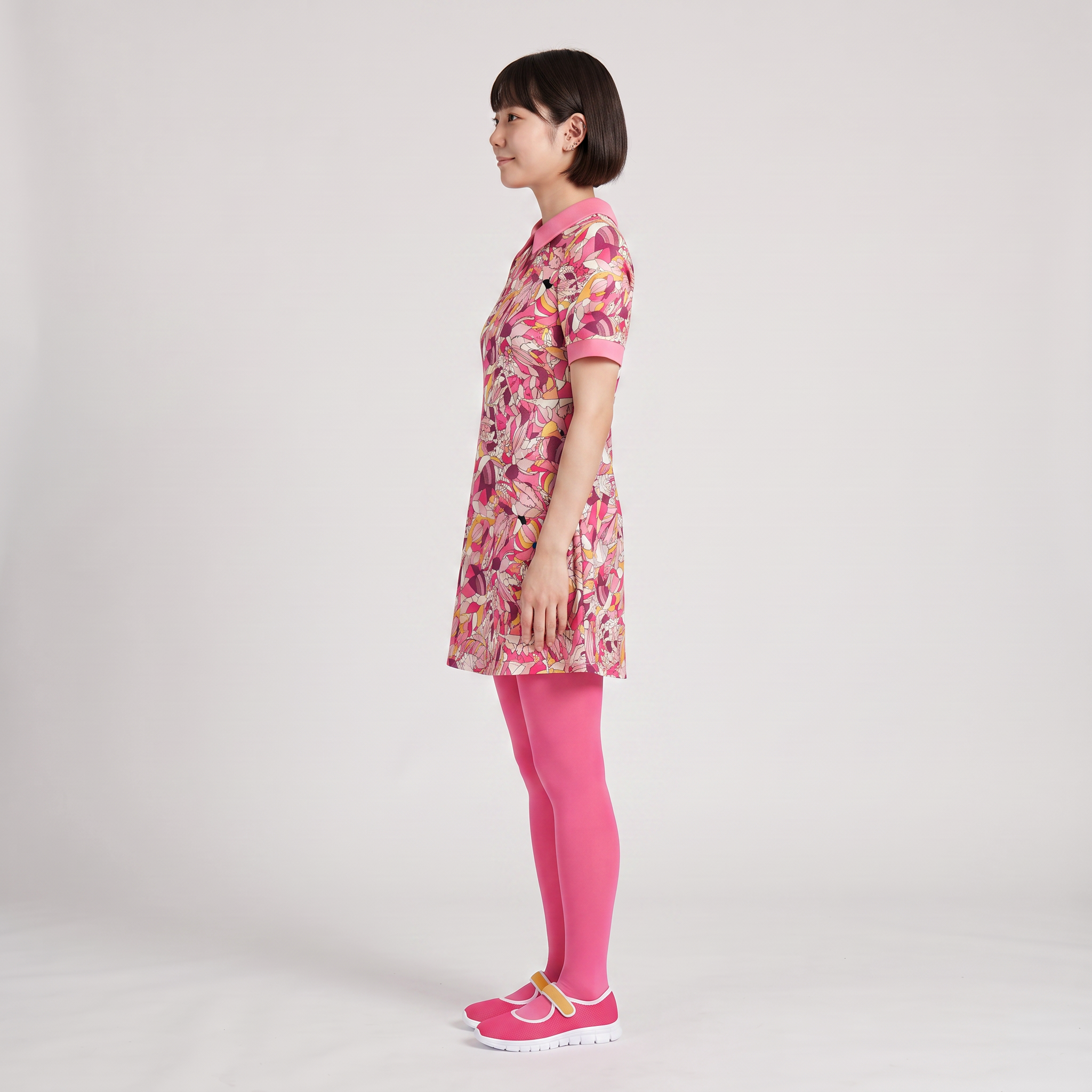 Perl Pink Stretch Tights