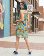 Pinsa Halter Flare Dress