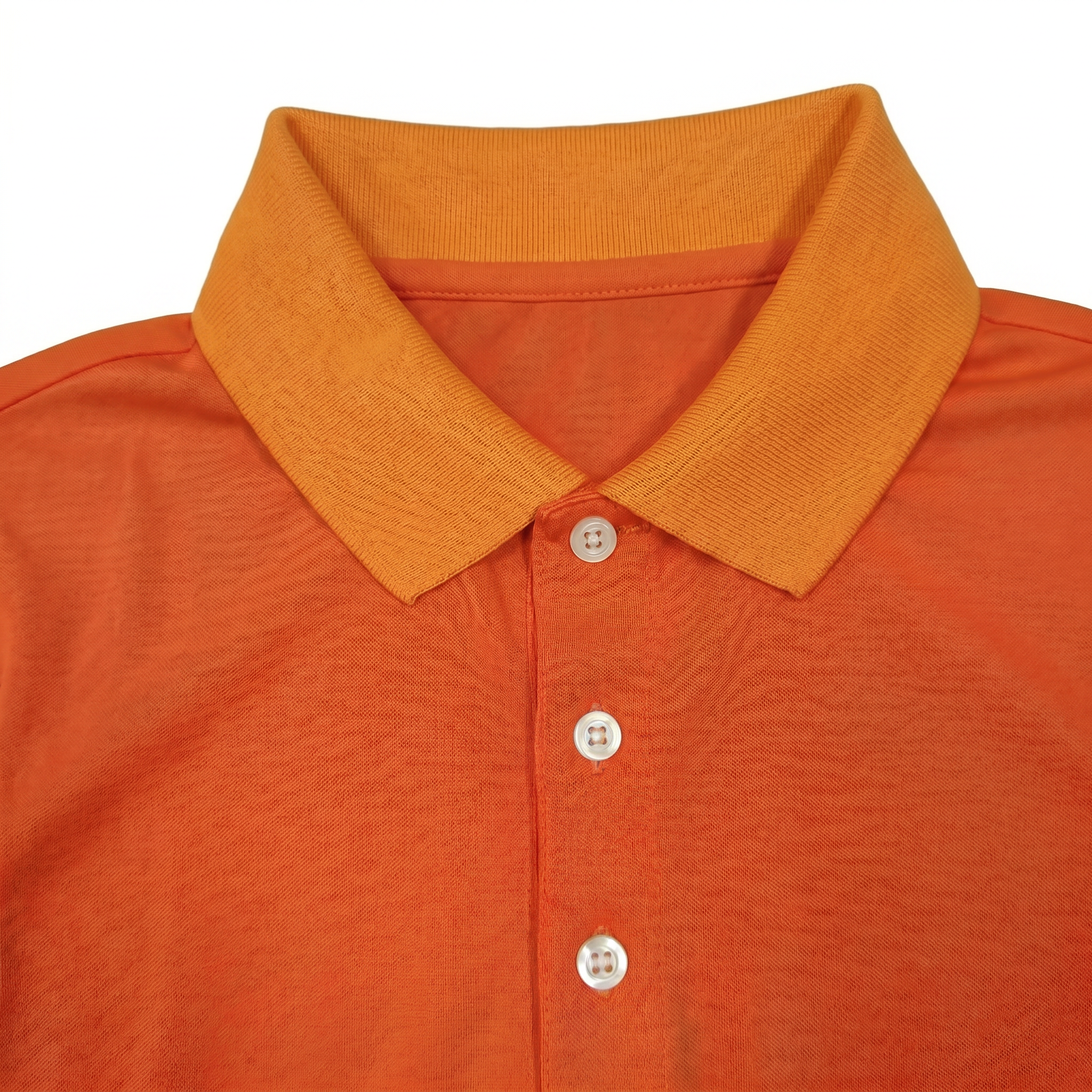 Tangerine Orange Polo Shirt - Core Essentials