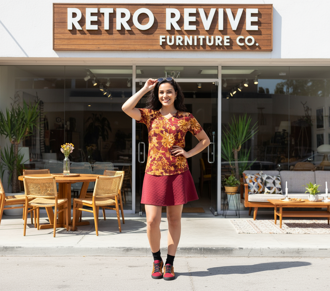 Renai V-neck Tee