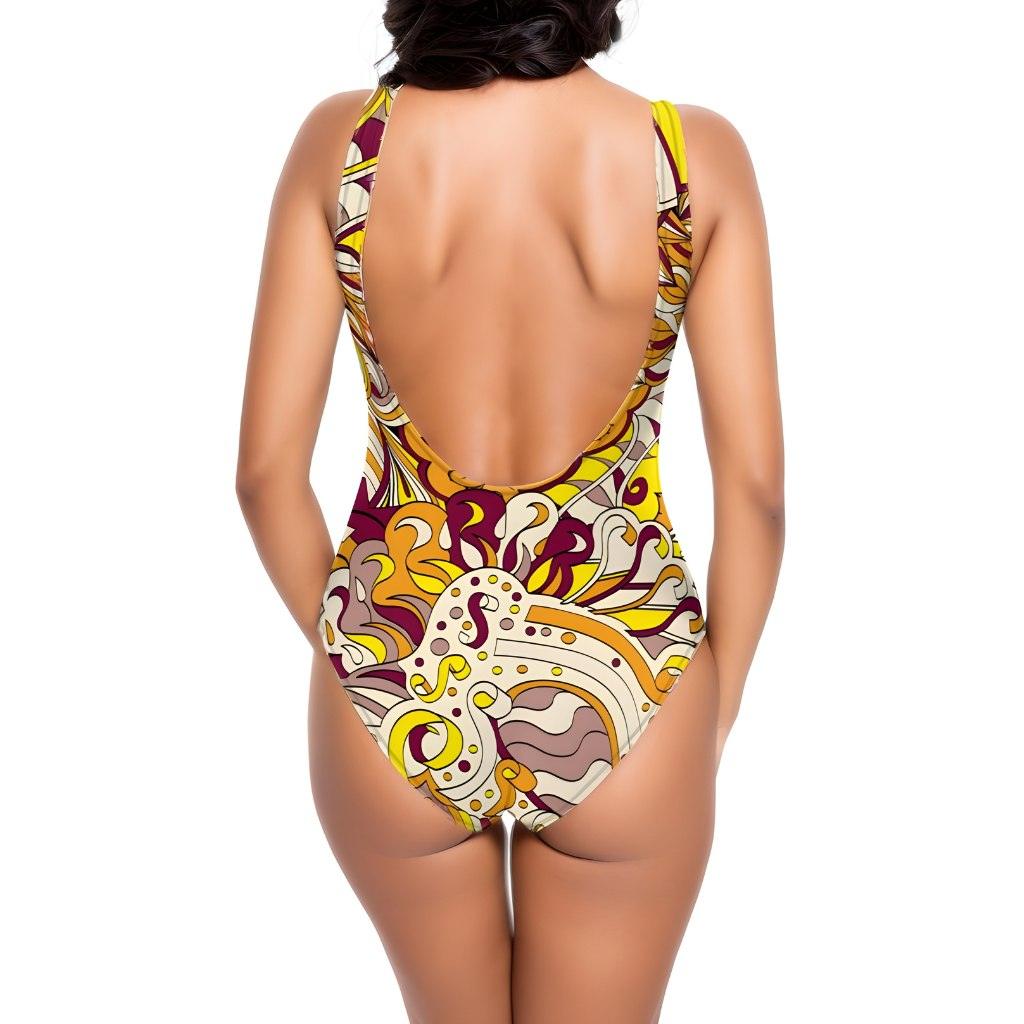 Sabi Scoop Neck One-Piece Swimsuit - Blissfully Brand