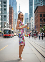 Sechia Sleeveless Sheath Dress