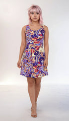 Sechie Mini Skater Dress