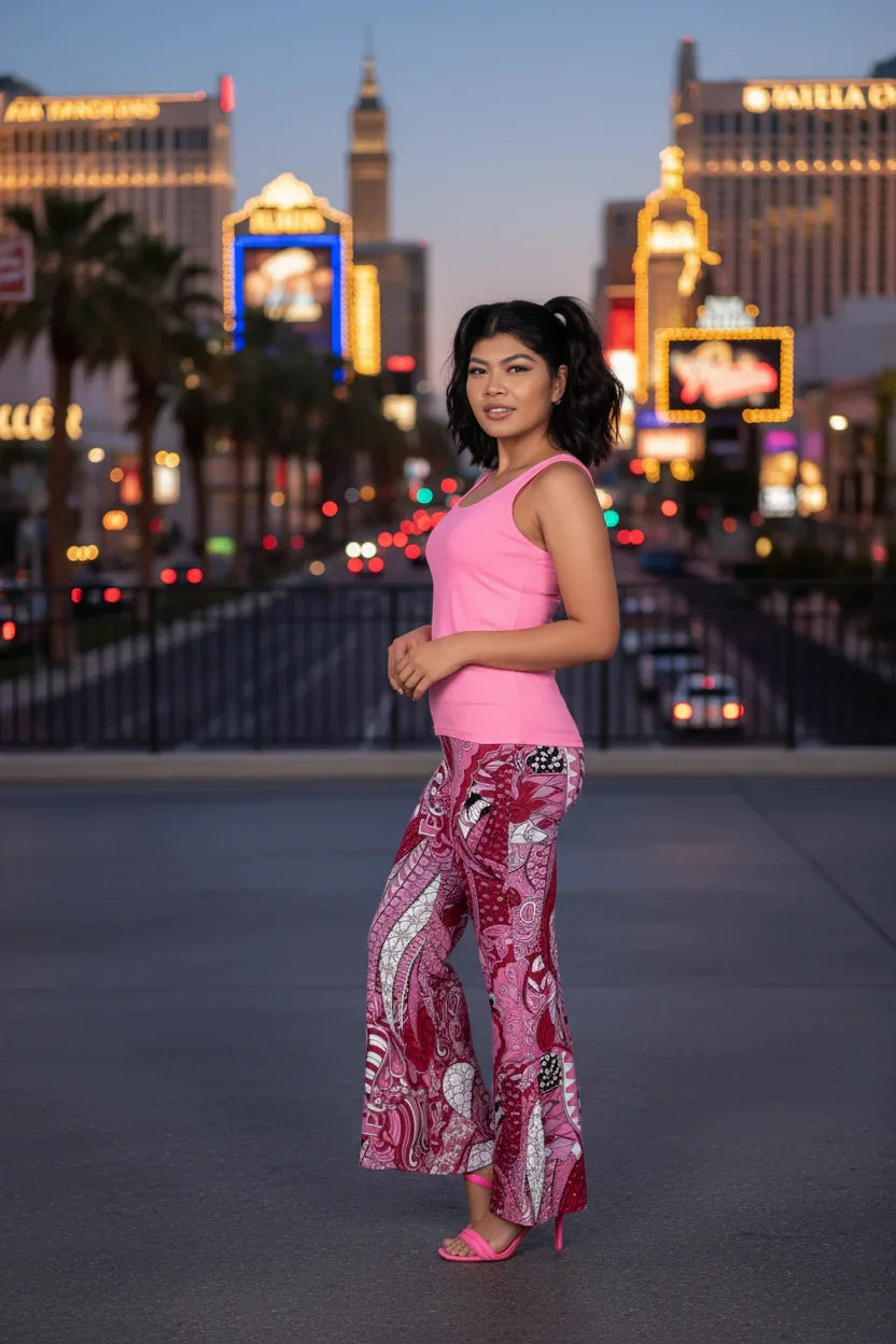 Seki High Waist Palazzo Pants
