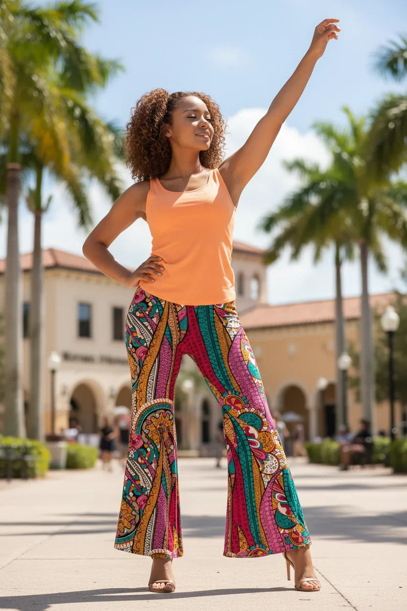 Taki High Waist Palazzo Pants