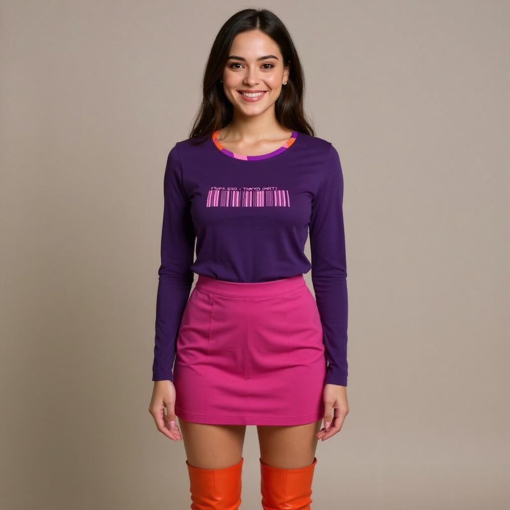 Tokyo Violet Long Sleeve Tee  - Airline Series