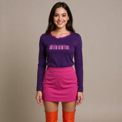 Tokyo Violet Long Sleeve Tee  - Airline Series