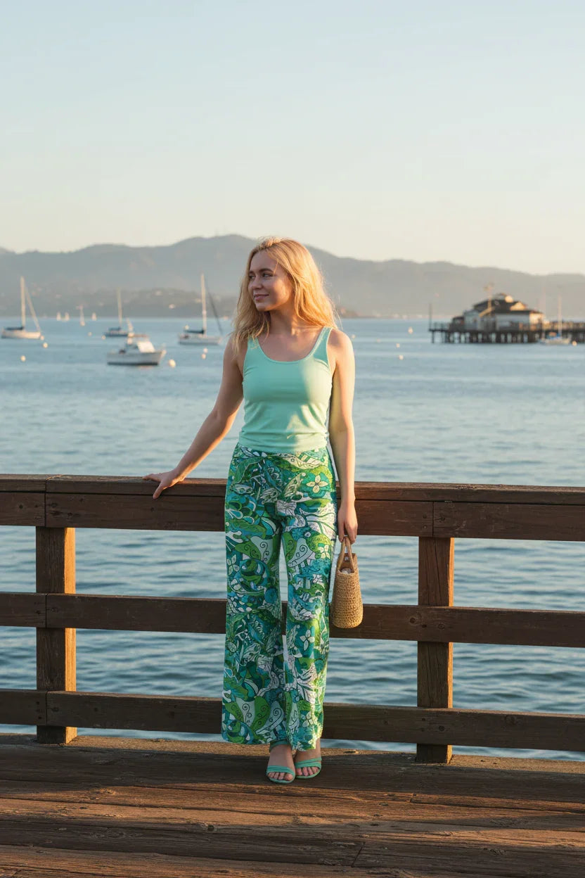 Umibe High Waist Palazzo Pants