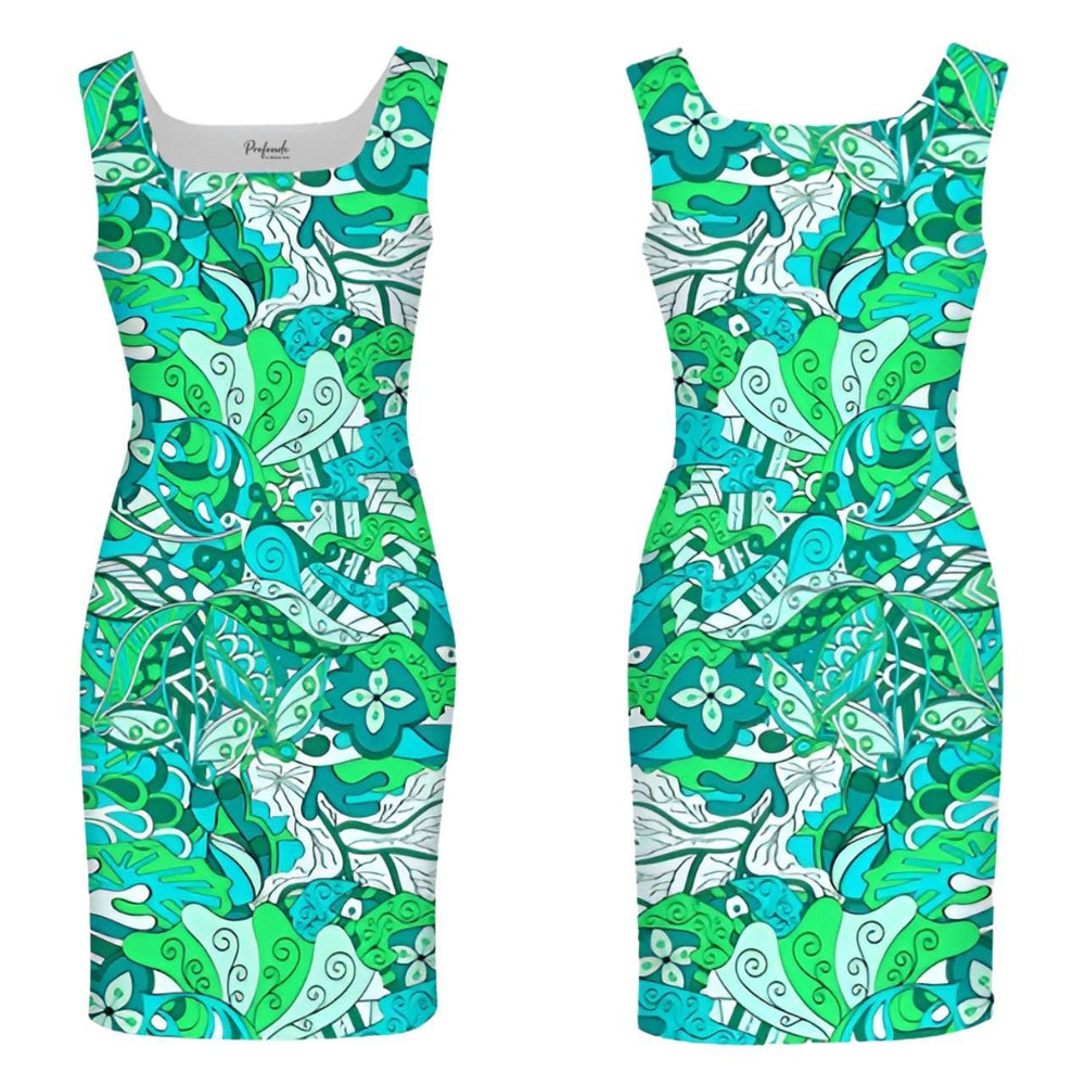 Umibe Sleeveless Bodycon Dress - Blissfully Brand