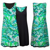 Umibe V-neck Sleeveless Reversible Dress - Blissfully Brand