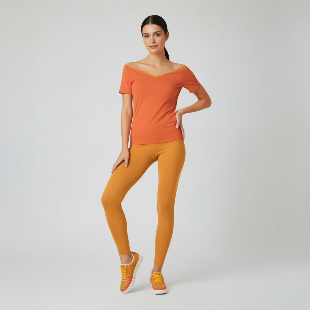 Tangerine Leggings - Core Essentials