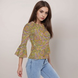 Wanda Bell Sleeve Top