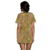 Wanda Short-Sleeve Tee Dress