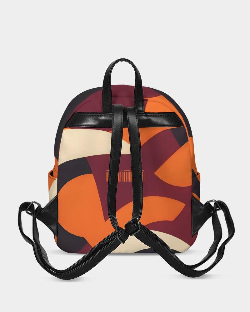 Copenhagen Print Mini Canvas Backpack - Airline Series