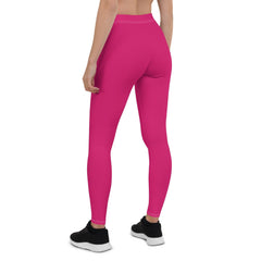 Inela Pink Mid-Rise Leggings - Blissfully Brand