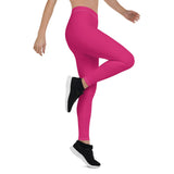 Inela Pink Mid-Rise Leggings - Blissfully Brand