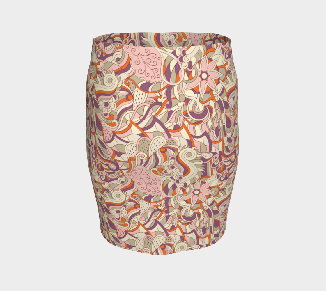 Amai Fitted High Waist Skirt