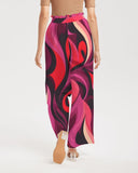 Prague High-Rise Wide Leg Pants - Airline Series