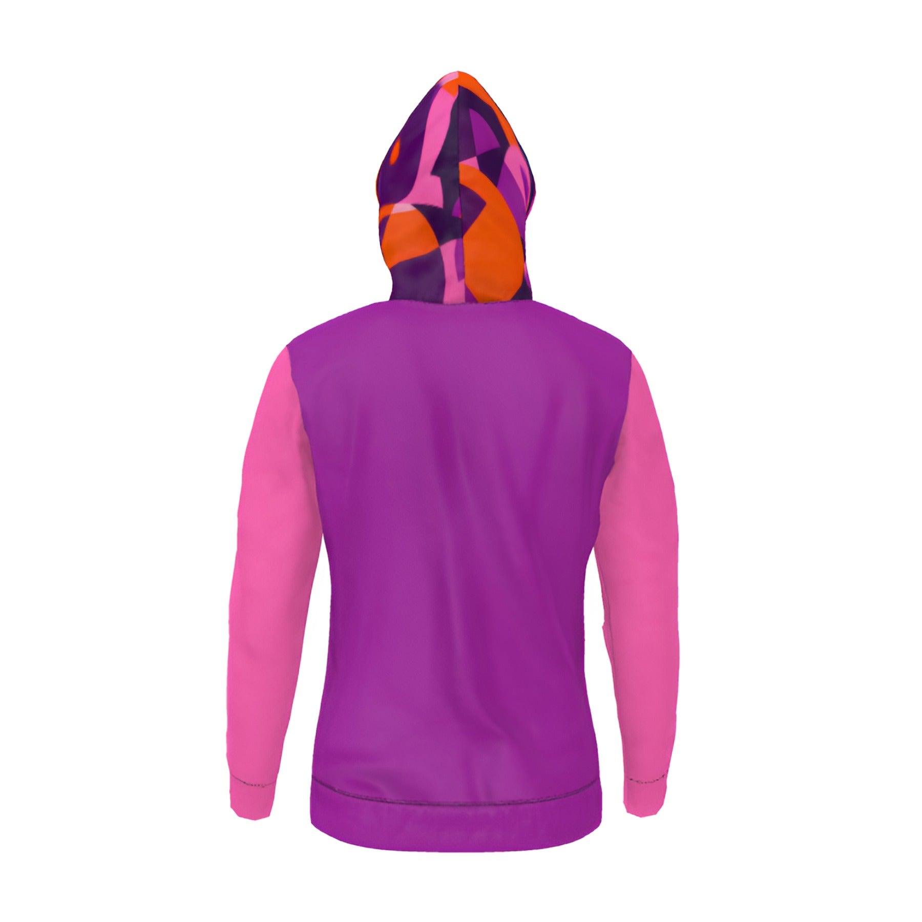 Flight 239 - Color Block Zipped Hoodie - Airline Series - Blissfully Brand