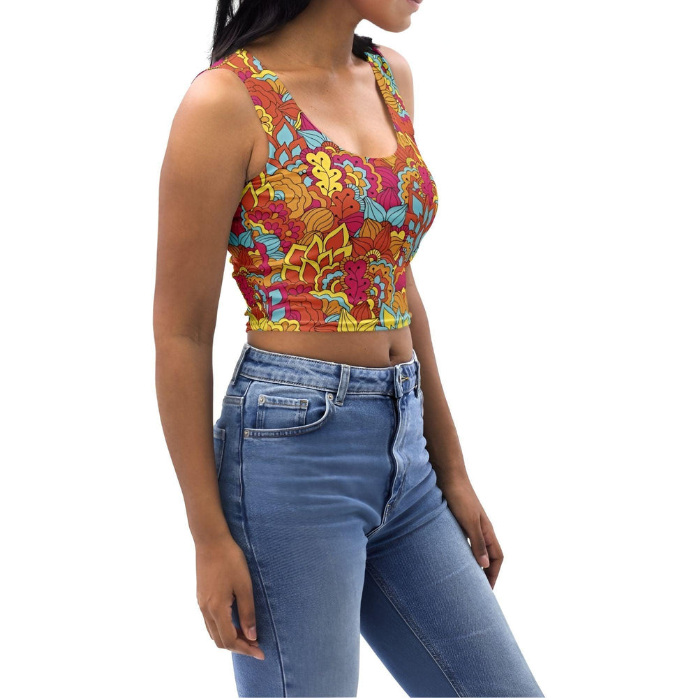 Inela Sleeveless Crop Top - Blissfully Brand