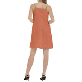 Jana Orange Cami Pocket Dress