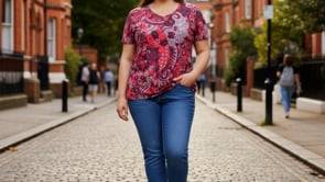 Pena V-neck Tee