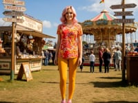 Decora V-neck Tee