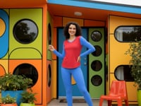 Sechia Color Block Long Sleeve V-neck Tee