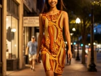 Ame Sleeveless Sheath Dress