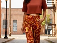 Safrana HIgh Waisted Wide Leg Pants