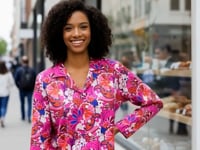 Sameria Long Sleeve Button Down Shirt