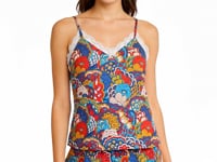 Opula Cami Lace Trim 2 Piece Lounge Wear Set