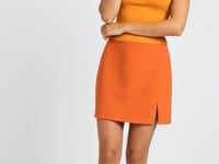 Tangerine Splash Cami Tank Top - Core Essentials