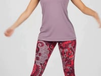 Pena Violet Scoop Neck Tank Top