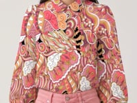 Nami Button Down Puff Sleeve Blouse