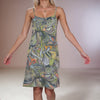 Jana Drawstring Neck Sleeveless Dress