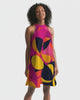 Munich Halter Flare Dress - Airline Series