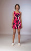 Honolulu Print Skater Dress - Airline Series
