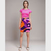 Tokyo Print Pencil Skirt - Airline Series