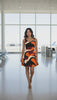 Copenhagen Print Skater Dress - Airline Series