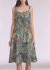 Jana Sleeveless Midi A-Line Dress
