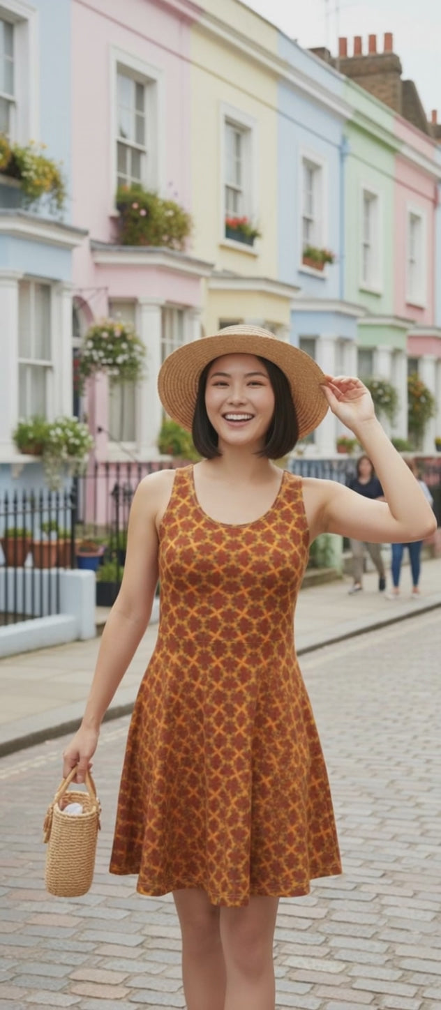 Ebisa REMIX Skater Dress