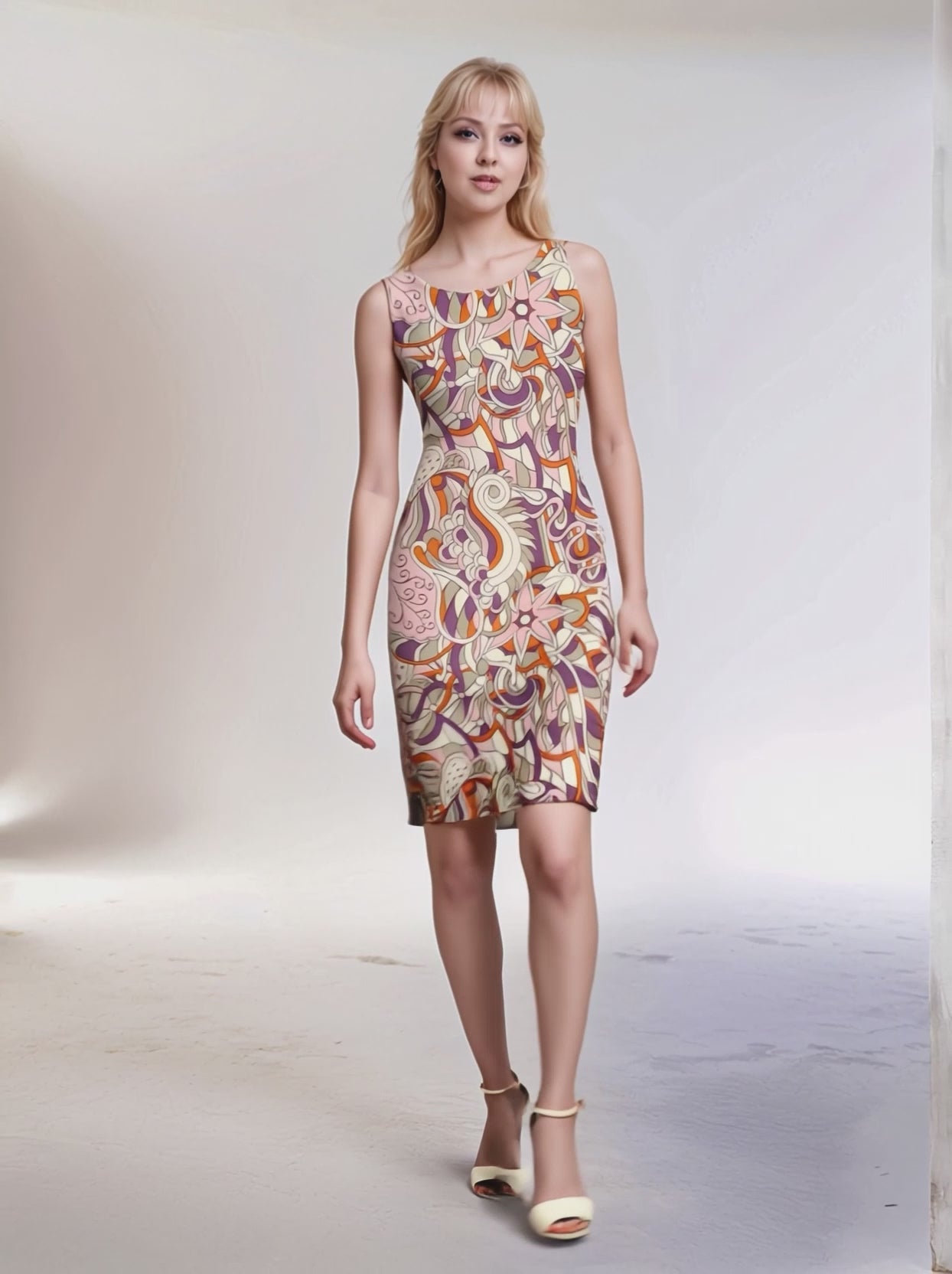 Amai Sleeveless Sheath Dress