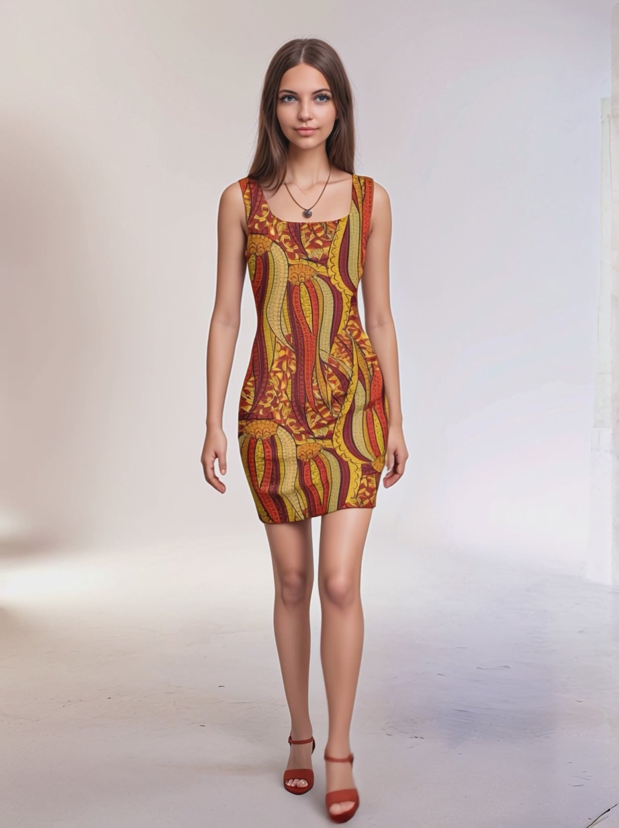 Ame Sleeveless Bodycon Dress