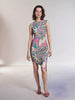 Arane Asymmetrical Midi Dress
