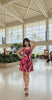 Honolulu Print Skater Dress - Airline Series