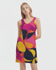 Munich Rib Knit V Neck Tank Dress - Airline Series