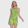 Midori Ring Neck Sleeveless Flare Dress
